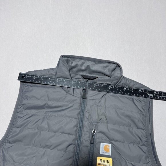 Carhartt Rain Defender Puffer Vest Mens XL Gray Don Julio 1942 Logo 102286 - Picture 14 of 14